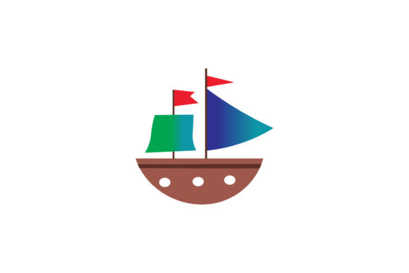 Boat Beach Illustrations Vector: Graphics for Local Branding