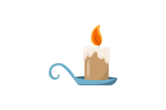 Christmas Candle Illustrations Vectors: Graphics Review