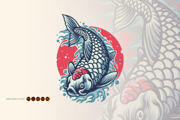 Koi Fish Japan Graphics: Mascot Illustrations Review