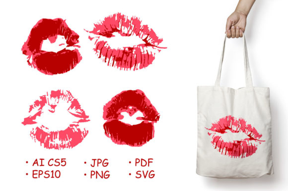 Lips & Kiss Graphics: Vector Illustrations Review