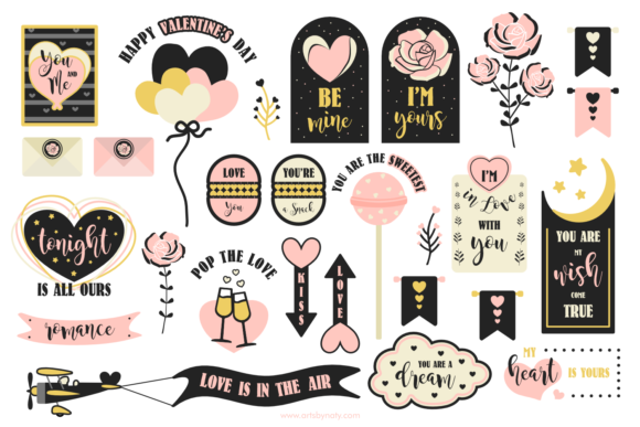 Love Valentine's Day SVG Illustrations & Graphics Review