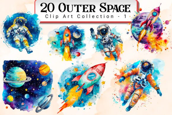 Outer Space Clipart Bundle: An Embroidery Review