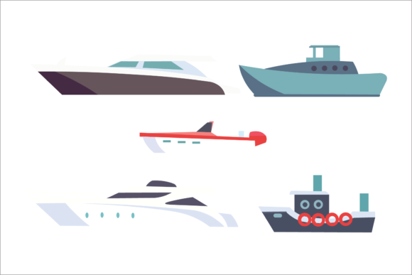 Ships Set Graphics & Illustrations Review